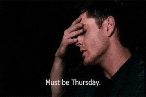 每日GIF(2021-01-08)的gif-Dean Winchester Thursday GIF by University of Alaska Fairbanks