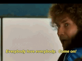 每日GIF(2021-01-08)的gif-Will Ferrell Love Everybody GIF