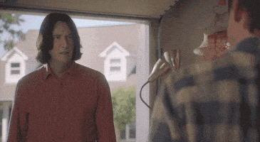 每日GIF(2021-01-09)的gif-Tired Keanu Reeves GIF by Bill & Ted Face the Music