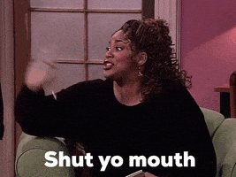 每日GIF(2021-01-12)的gif-Season 4 Shut Up GIF by Living Single