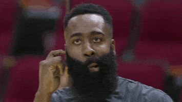 每日GIF(2021-01-14)的gif-James Harden Reaction GIF by NBA