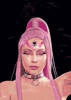 每日GIF(2021-01-15)的gif-Lady Gaga Art GIF