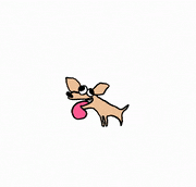 なかねありさ的gif的gif-チワワ