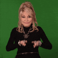 每日GIF(2021-01-20)的gif-I Love You Hearts GIF by Dolly Parton