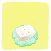 ao的gif的gif-カルピスレモンゼリーをつくって食べた