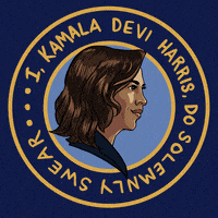 每日GIF(2021-01-22)的gif-Kamala Harris Inauguration GIF by Creative Courage