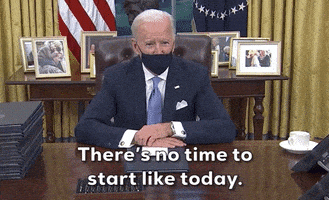 每日GIF(2021-01-22)的gif-Joe Biden GIF by GIPHY News