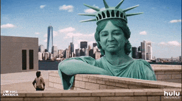 每日GIF(2021-01-22)的gif-Maya Rudolph Ok GIF by HULU