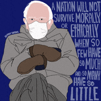 每日GIF(2021-01-23)的gif-Freezing Bernie Sanders GIF