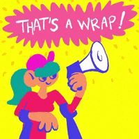 每日GIF(2021-01-24)的gif-Wrap Fin GIF by GIPHY Studios Originals