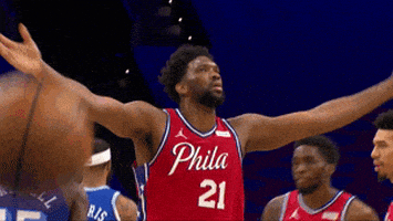 每日GIF(2021-01-28)的gif-Philadelphia 76Ers Philly GIF by NBA