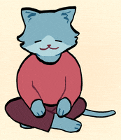 每日GIF(2021-01-28)的gif-Happy Cat GIF by Ashanti Fortson