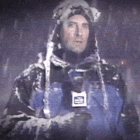 每日GIF(2021-01-29)的gif-Jim Cantore Snow GIF by The Weather Channel