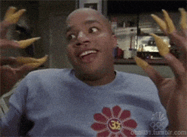 每日GIF(2021-01-30)的gif-Donald Faison Nails GIF
