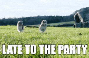 每日GIF(2021-01-30)的gif-Late To The Party GIF by MOODMAN