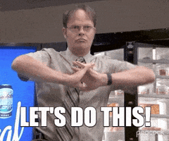 每日GIF(2021-02-01)的gif-The Office Lets Do This GIF
