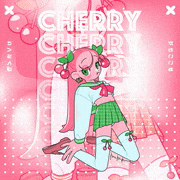 hachika的gif的gif-Cherry