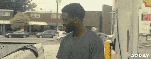 每日GIF(2021-02-04)的gif-Jamming Gas Station GIF by ARRAY