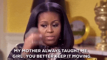 每日GIF(2021-02-07)的gif-Keep Going Michelle Obama GIF by Obama