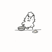 まうまう（mounmou）的gif的gif-チャーハン作るよ！