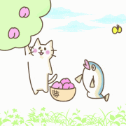 まうまう（mounmou）的gif的gif-桃の節句