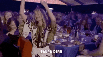 每日GIF(2021-02-11)的gif-Happy Laura Dern GIF by Film Independent Spirit Awards