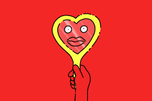 每日GIF(2021-02-14)的gif-Valentines Day Love GIF by GIPHY Studios Originals
