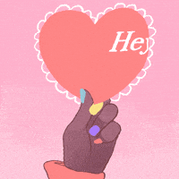 每日GIF(2021-02-14)的gif-Youre Cute Valentines Day GIF by GIPHY Studios Originals