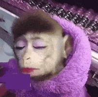 每日GIF(2021-02-19)的gif-Makeup Monkey GIF by MOODMAN
