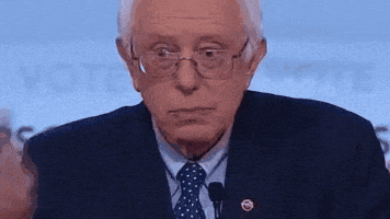 每日GIF(2021-02-20)的gif-Bernie Sanders Finger GIF by MOODMAN