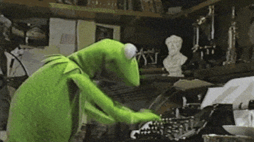 每日GIF(2021-02-21)的gif-Kermit The Frog Reaction GIF