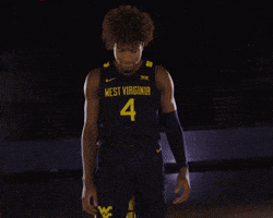 每日GIF(2021-02-21)的gif-College Basketball GIF by WVU Sports