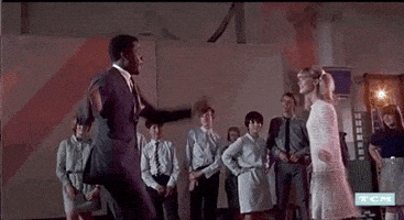 每日GIF(2021-02-21)的gif-Sidney Poitier Dancing GIF by Turner Classic Movies