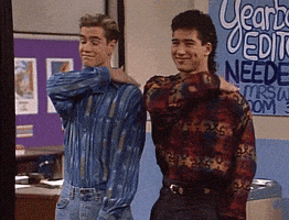 每日GIF(2021-02-22)的gif-Proud Saved By The Bell GIF
