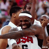 每日GIF(2021-02-24)的gif-Lebron James Sport GIF by Team USA