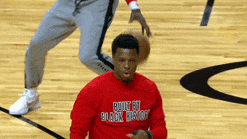 每日GIF(2021-02-25)的gif-Toronto Raptors Sport GIF by NBA