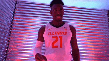 每日GIF(2021-02-28)的gif-Ncaa Basketball GIF by Fighting Illini Athletics