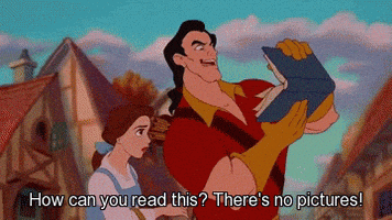 每日GIF(2021-03-03)的gif-Read Beauty And The Beast GIF