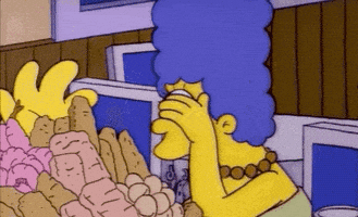 每日GIF(2021-03-03)的gif-Embarrassed Meme GIF by The Simpsons
