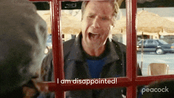 每日GIF(2021-03-04)的gif-Disappointed Will Ferrell GIF by PeacockTV