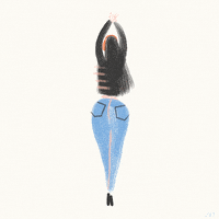 每日GIF(2021-03-05)的gif-Tiny Dancer Dance GIF by Libby VanderPloeg