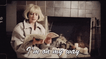 每日GIF(2021-03-05)的gif-Running Late On My Way GIF by St. Vincent