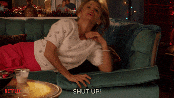 每日GIF(2021-03-06)的gif-Kimmy Schmidt Shut Up GIF by Unbreakable Kimmy Schmidt