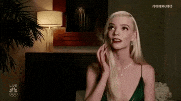 每日GIF(2021-03-06)的gif-Anya Taylor Joy GIF by Golden Globes