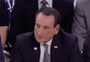 每日GIF(2021-03-07)的gif-Coach K Duke GIF by ESPN