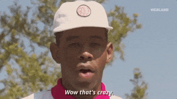 每日GIF(2021-03-07)的gif-Tyler The Creator Wow Thats Crazy GIF by Nuts + Bolts