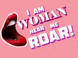 每日GIF(2021-03-08)的gif-I Am Woman GIF by GIPHY Studios Originals