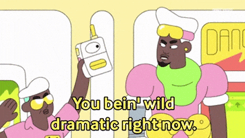 每日GIF(2021-03-10)的gif-Are You Serious Drama Queen GIF by Adult Swim