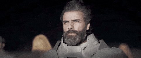 每日GIF(2021-03-10)的gif-Oscar Isaac Dune GIF by Nerdist.com