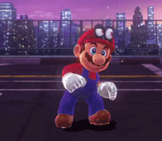 每日GIF(2021-03-11)的gif-Mario Odyssey Dancing GIF